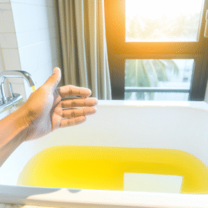 Why Is My Bath Water Yellow? How to Fix It Fast