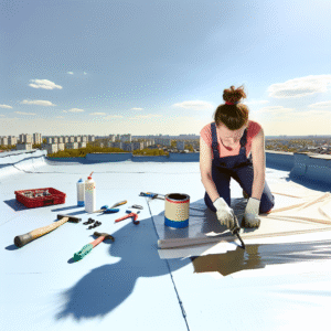 How to Fix a Leaking Flat Roof Without Hiring a Roofer