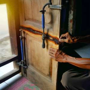 How to Fix a Cracked Door Without Replacing It