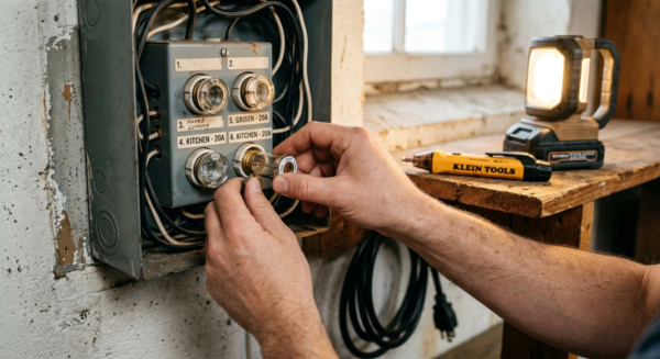 how to fix a blown fuse