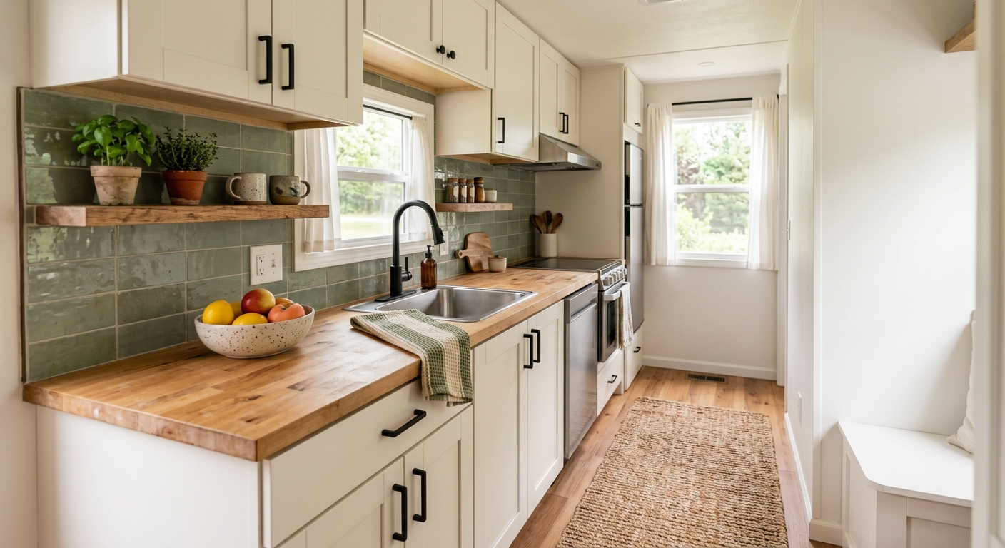 mobile home kitchen remodel